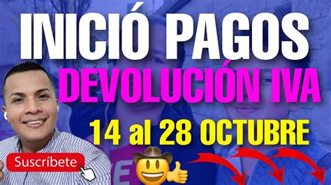 Ultima Hora Inici Pagos Devoluci N Iva Octubre Youtube