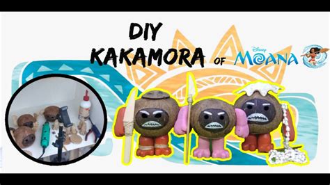 Diy Kakamora Of Moana From Coconuts How To Make Kakamora Pirates Of