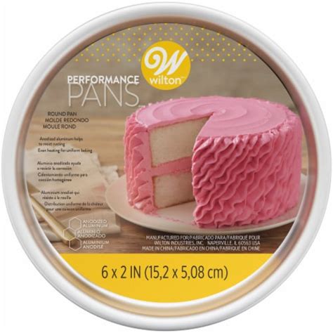 Wilton® Performance™ Aluminum 6 Inch Round Cake Pan 6 In Kroger