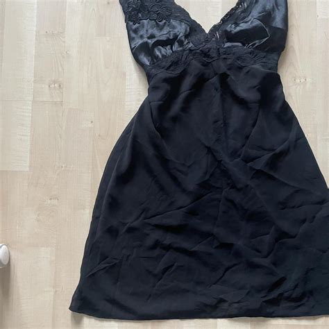 Vintage S Lingerie Babydoll Dress Sheer Bottom Depop