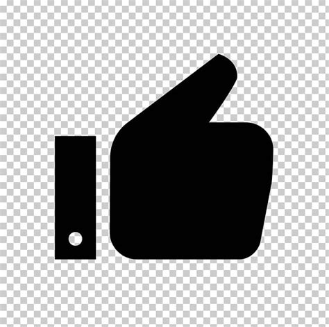 Facebook Like Button Computer Icons Blog PNG Clipart Angle Black