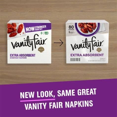 Vanity Fair Extra Absorbent Everyday Paper Napkins 160 Ct Smiths