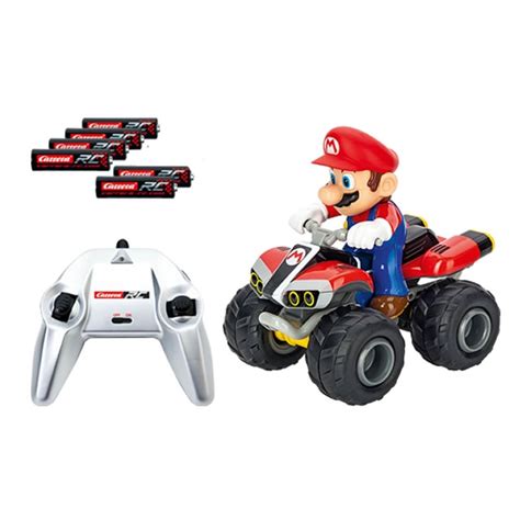 Carrera Nintendo Mario Kart 8 RC Quad Bike with Controller (Mario ...