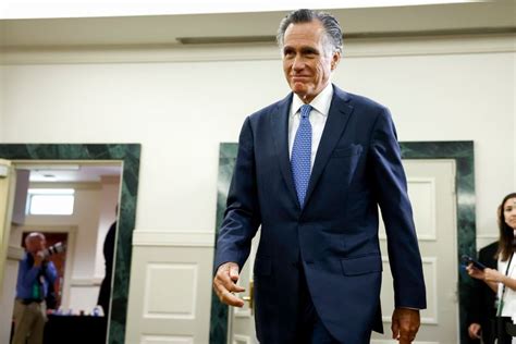 Mitt Romney Says He Respects Biden And His Decision ‘is In The Best Interest Of The Country’