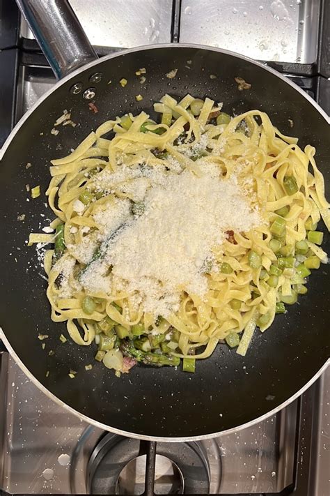 Tagliatelle Agli Asparagi Con Guanciale Blog Di Lacheffamiranda