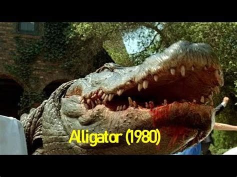 Alligator 1980 movie trailer Plot: A baby alligator is flushed down a ...