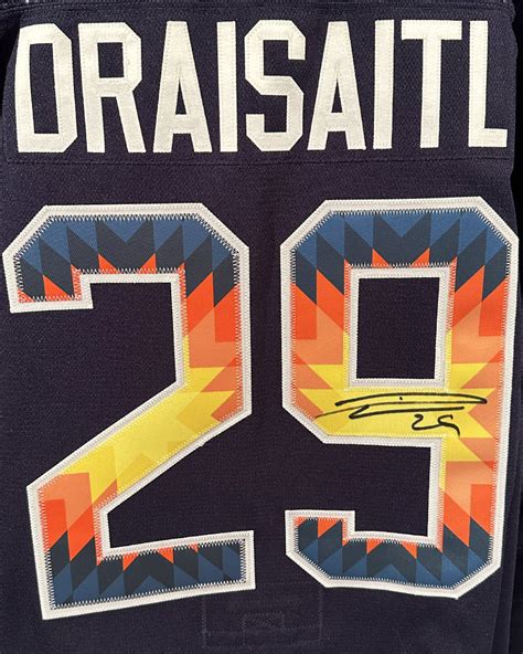 Leon Draisaitl Autographed Edmonton Oilers Indigenous