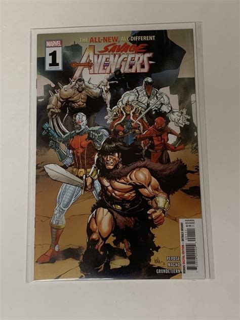 Savage Avengers 1 Brand New Avengers Team Cover A 1st Printing