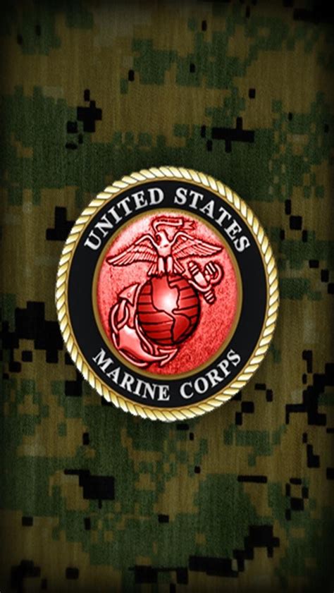 US Marines Logo Wallpaper - WallpaperSafari