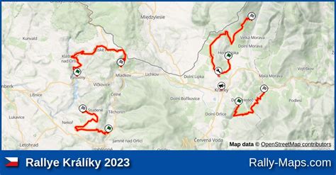 Mapy Zaplanuj Rallye Králíky 2023 RajdTrasa pl