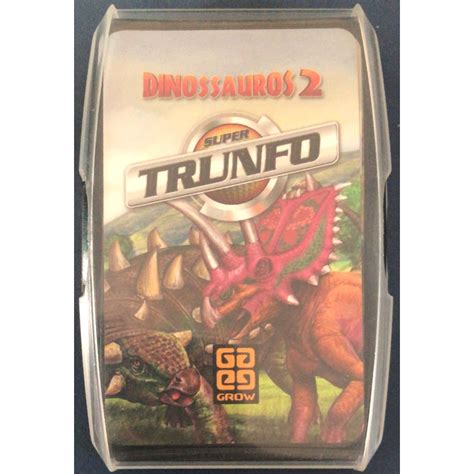 Dinossauros 2 Super Triunfo Grow Shopee Brasil