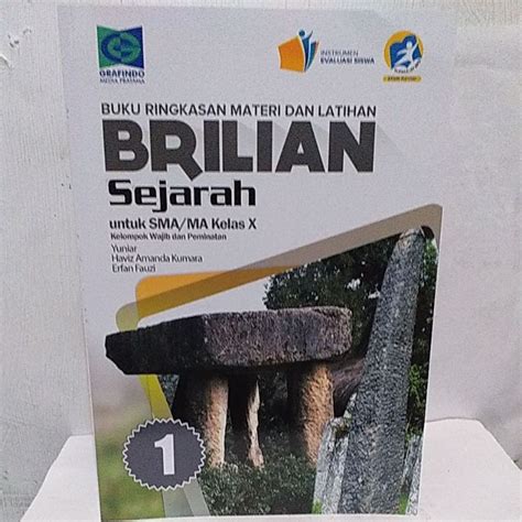 Jual Buku Brilian Sejarah SMA MA Kelas X Grafindo Shopee Indonesia