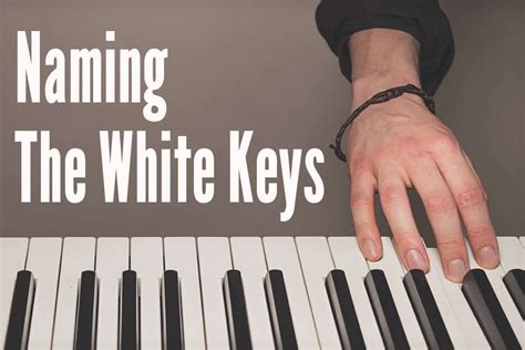 How To Name The White Keys On Piano A Detailed Guide To Practice And