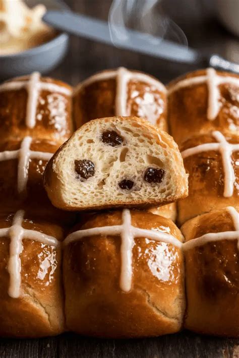 The Ultimate Perfect Hot Cross Buns Soft Spiced Irresistibly Buttery