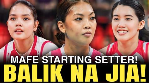 Jia De Guzman BALIK CREAMLINE NA Mafe Galanza OVER Kyle Negrito SIGAW