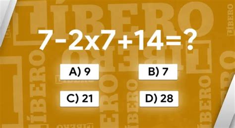 El Acertijo Matemático Que Solo Un Genio Superará Resuélvelo En Menos De 10 Segundos