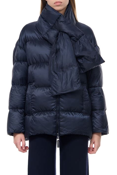 Max Mara женская куртка двусторонняя seidi с шарфом со скидкой 44% ...