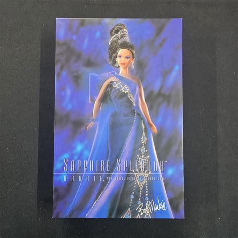 Barbie The Jewel Essence Collection Bob Mackie Sapphire Splendor