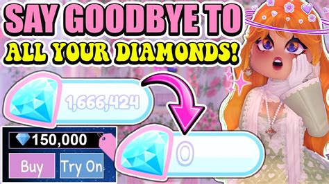 Say Goodbye To All Your Diamonds This Is A Very Expensive Update 🏰 Royale High Roblox Youtube