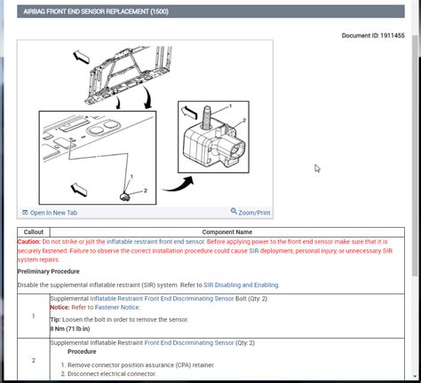 2007 Chevy Silverado Front Impact Sensor Location Psoriasisguru