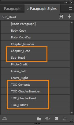 Indesign Table Of Contents Dots Between Entry And Number Elcho Table