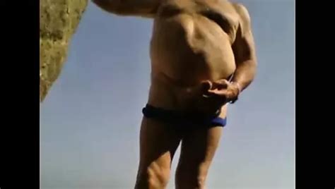 Horny Gay Silver Foxes Play With Each Others Cock At The Bea Beach Beach Porn Xhamster