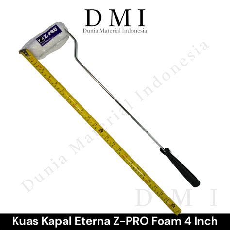 Jual Kuas Kapal Roll Z Pro Foam Inch Kuas Rol Cat Tembok Gg Panjang