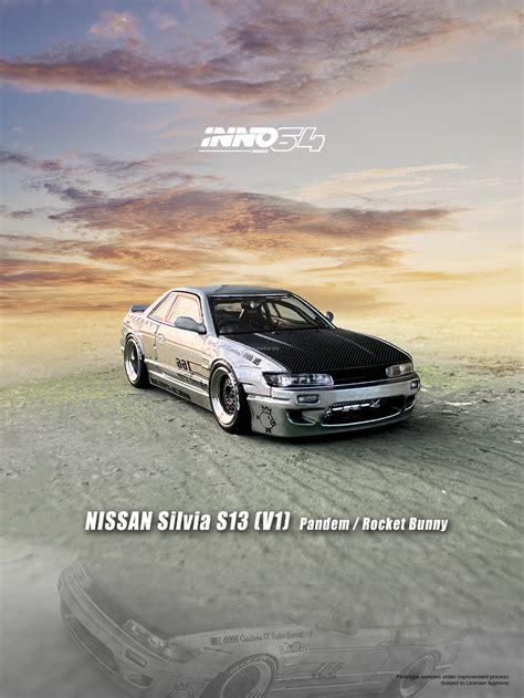 Po Inno Models Inno Nissan Silvia S V Pandem Rocket Bunny