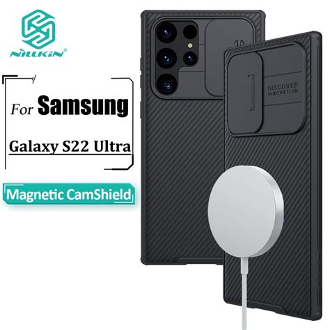 Capa Para Telefone Magnético Nillkin CamShield Pro Samsung Galaxy S22