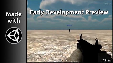 Unity Multiplayer Fps Game Early Development Preview Youtube