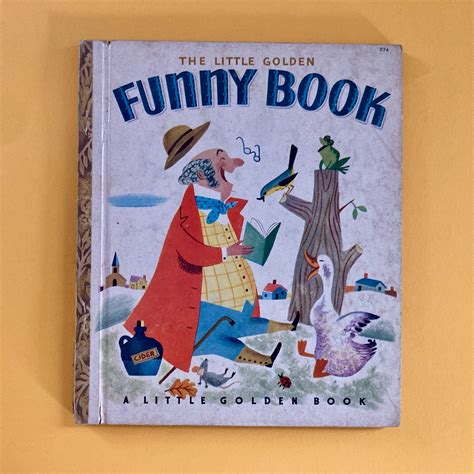 The Little Golden Funny Book, B (2nd), Vintage Little Golden Book, 1950 ...