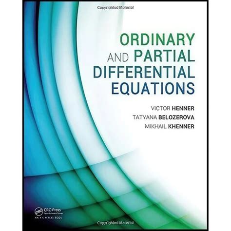 خرید و قیمت کتاب زبان اصلی Ordinary And Partial Differential Equations