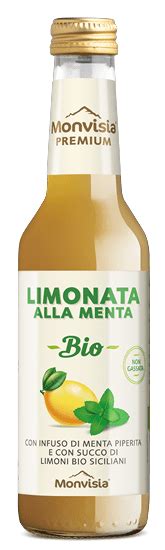 Bevanda Alla Menta E Succo Di Limoni Bio Monvisia