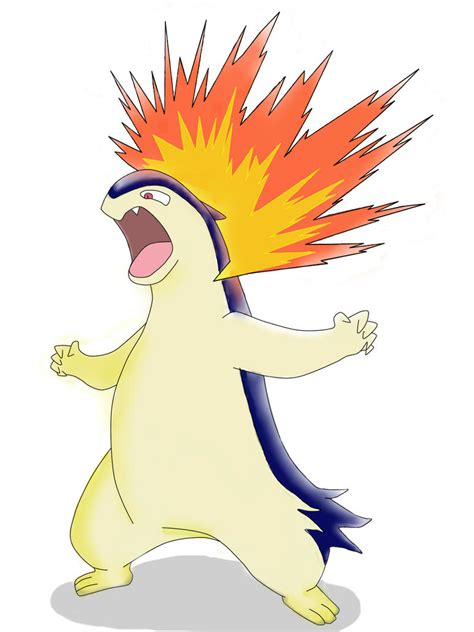 Typhlosion By Kuyamari On Deviantart