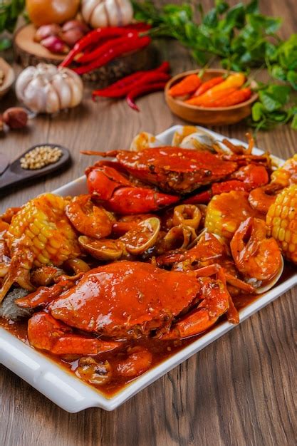 Caranguejo É Fruto Do Mar - Delicioso caranguejo com molho padang é um prato de caranguejo de ...