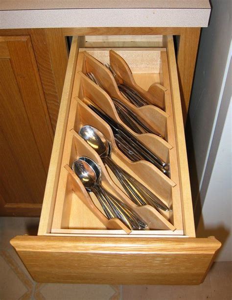 How To Organize Kitchen Utensil Drawer Utensil Dividers Fonewall