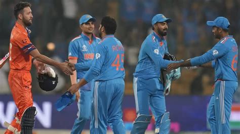 Ind Vs Ned Icc Cricket World Cup 2023 India On Cloud Nine As Tons From Shreyas Iyer Kl