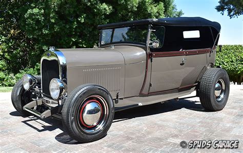 1929 Ford Deluxe Tudor Phaeton Hot Rod For Sale Spud S Garage