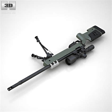 Remington m40a5 m 3D model - TurboSquid 1159871