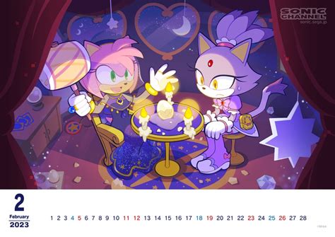 File:Amy and Blaze calendar - Sonic Channel.pdf - PidgiWiki