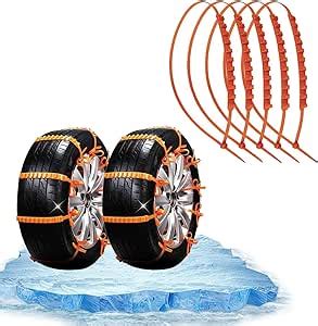 Amazon Reusable Anti Snow Chains 10 20 PCS Portable Snow Tire