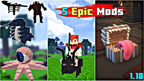 Top 5 Epic Mods For Minecraft Pocket Edition Best Minecraft Mods 1