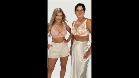 ALLES GLOW M BRALETTE biustonosz braletka różowy YouTube