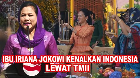 Ibu Iriana Jokowi Kenalkan Indonesia Kepada Pendamping Pemimpin Asean