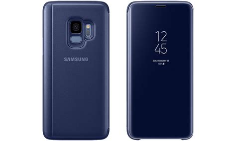 Samsung Clear View Standing Cover Do Galaxy S9 Blue Etui I Obudowy Na