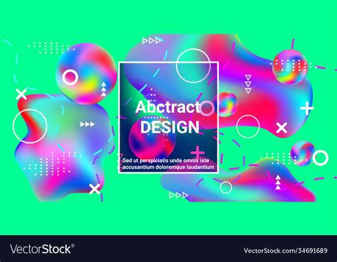 Modern design poster Royalty Free Vector Image