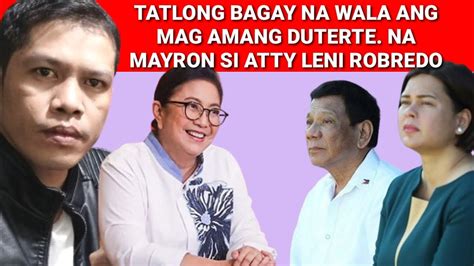 Tatlong Bagay Na Myron Si Atty Leni Na Wala Kay Sara Ang Pagkaiba Ni