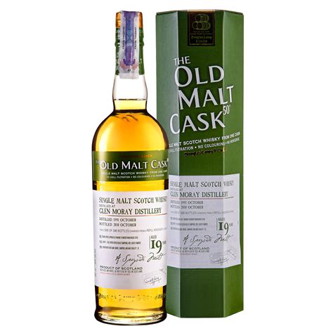 Виски Glen Moray Vintage 1991 19YO, односолодовый, 0,7л, Шпейсайд ...