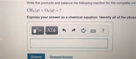 Complete Combustion Of Methane Balanced Equation Tessshebaylo