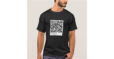 Funny QR code on a shirt. T-Shirt | Zazzle